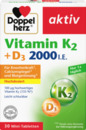 Bild 1 von Doppelherz aktiv Vitamin K2 - D3 2000 I.E.
