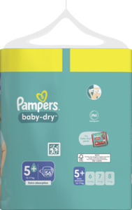 Pampers Baby Dry Windeln Gr.5+ (12-17kg) Big Pack