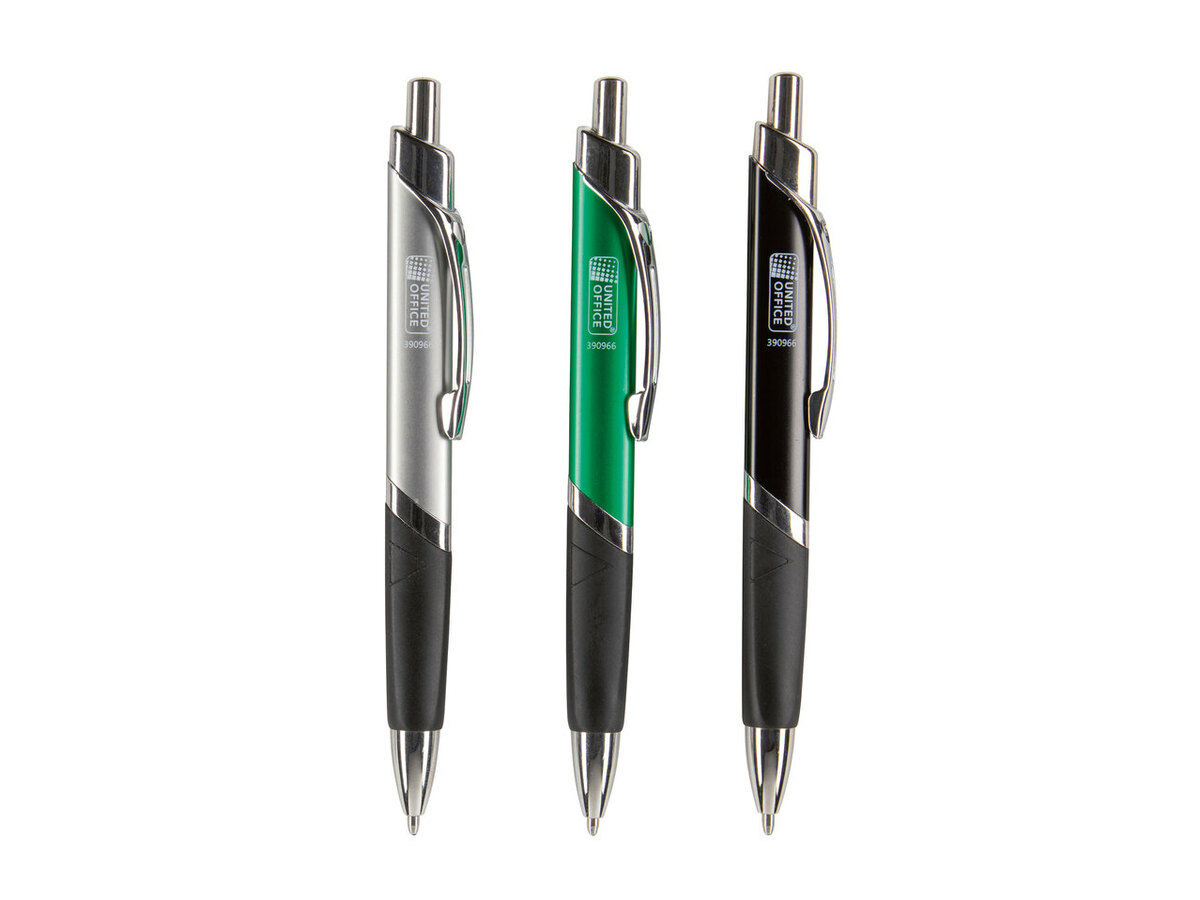 Bild 3 von UNITED OFFICE® 3 Metall-Kugelschreiber