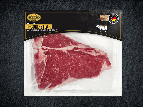 Frisches Lidl T-Bone-Steak von Metzgerfrisch Premium ansehen!