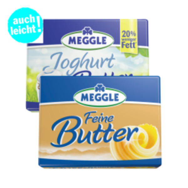 Bild 1 von Meggle Feine Butter, Joghurtbutter oder Streichzart