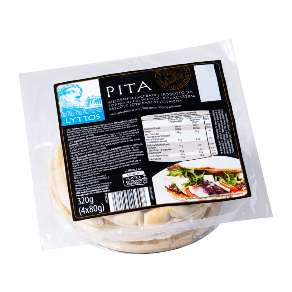 LYTTOS Pita Von ALDI Nord Ansehen