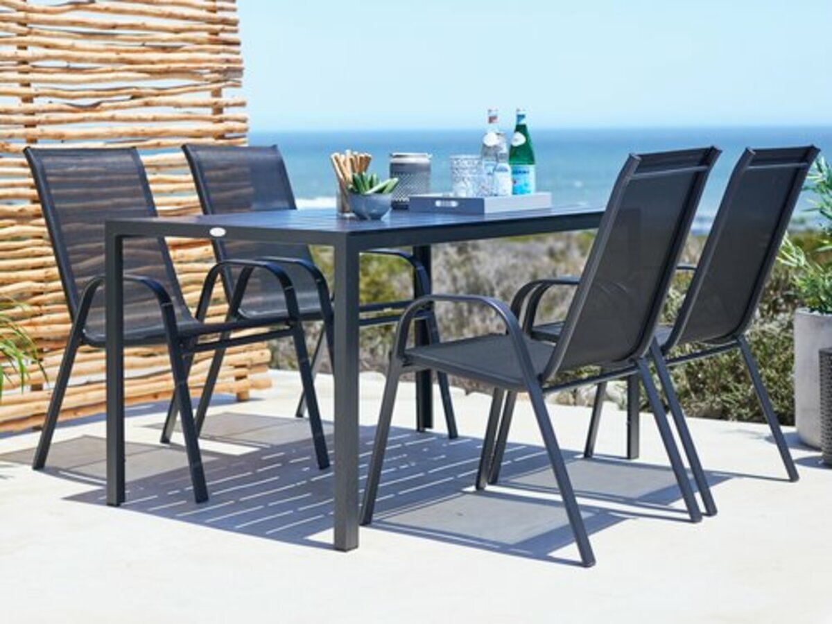 Bild 4 von Stapelstuhl LEKNES schwarz