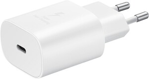 Schnellladeadapter (25W) USB Type-C weiß