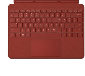 Surface Go Signature Type Cover mohnrot