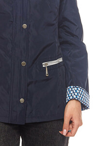 ANNA LARSSEN Jacke stylische Damen Freizeit-Jacke mit hochwertiger Nahtverarbeitung Blau