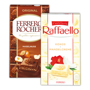 Raffaello/Ferrero Rocher Tafelschokolade