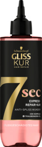 Schwarzkopf Gliss Kur Haarkur 7sec Express-Repair, Anti-Spliss Wunder