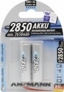 Bild 1 von Ansmann NiMH Akku Mignon AA Typ 2.850 min. 2.650 mAh, 2er Pack