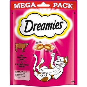 Dreamies Mega Pack 180g Rind