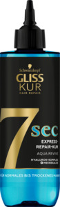 Schwarzkopf Gliss Kur Haarkur 7sec Express-Repair, Aqua Revive