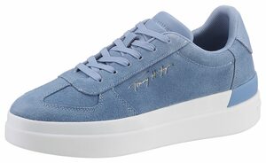 Tommy Hilfiger »TH SIGNATURE SUEDE SNEAKER« Plateausneaker mit Tommy Hilfiger Signatur