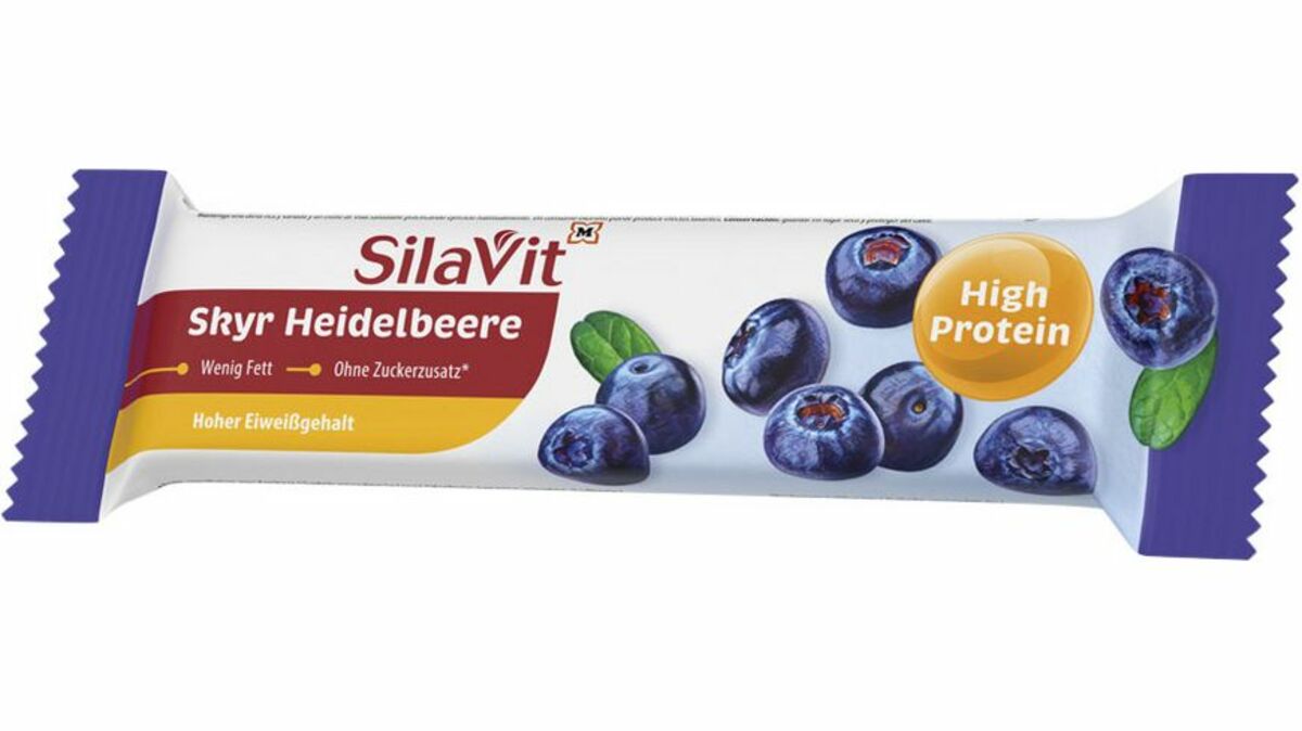 Bild 1 von SilaVit Proteinriegel Skyr Heidelbeere