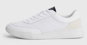 Tommy Hilfiger »ELEVATED CUPSOLE PERF LEATHER« Sneaker mit Prägung