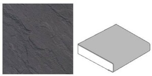 GetaLit Elements Küchenarbeitsplatte Schiefer, 4,1 x 0,6 m, 39 mm