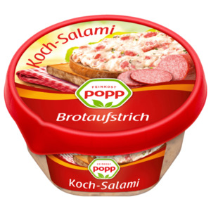 Popp Brotaufstrich Koch-Salami 150g