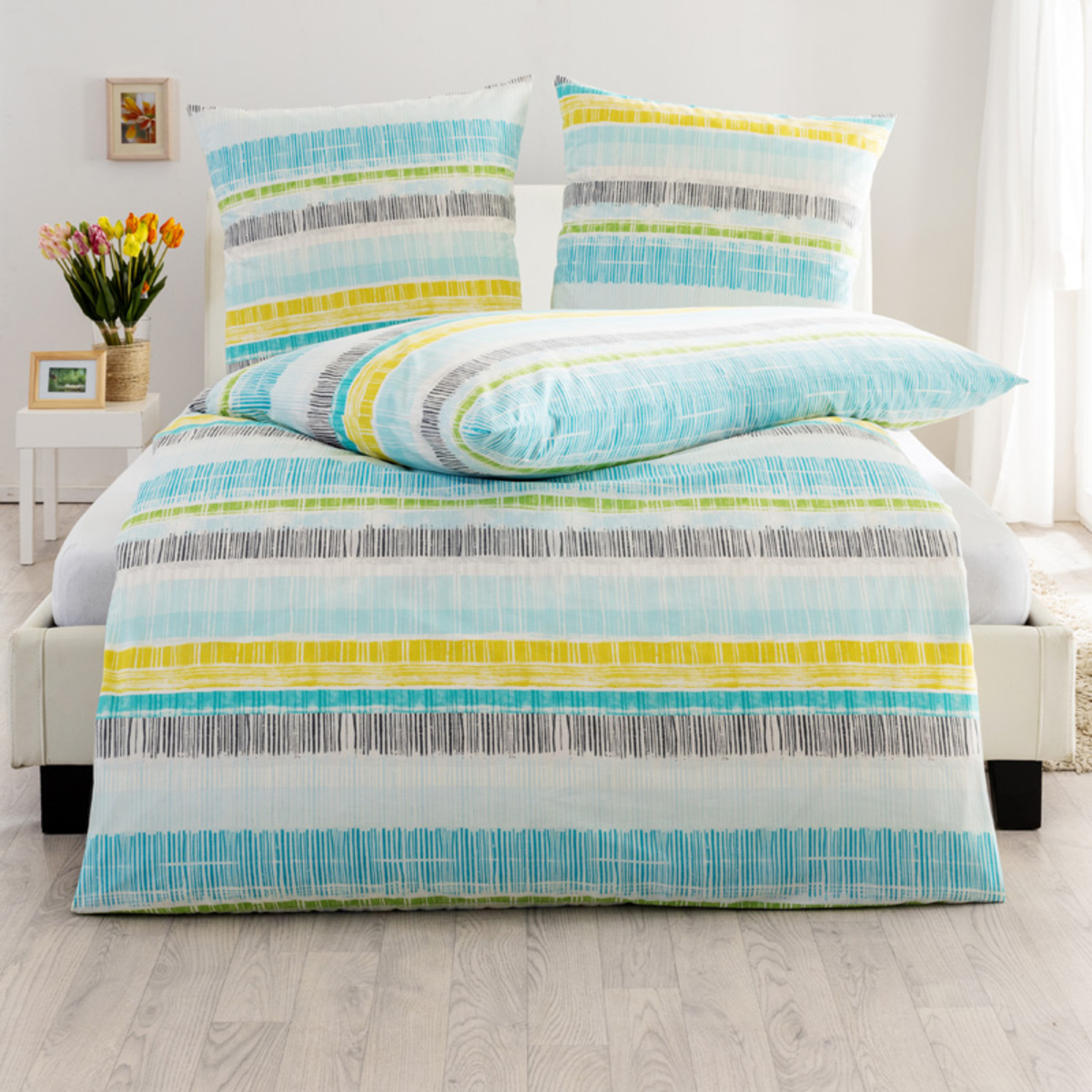 Bild 2 von DREAMTEX Edel-Renforcé Bettwäsche - ca. 135 x 200 cm