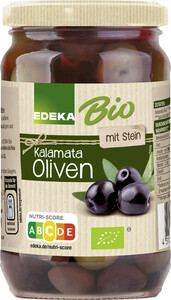 EDEKA Bio Kalamata Oliven mit Stein 350G