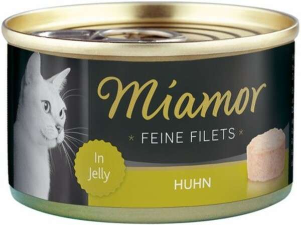 Bild 1 von Miamor Feine Filets Huhn in Jelly Katzennassfutter 100 g
,