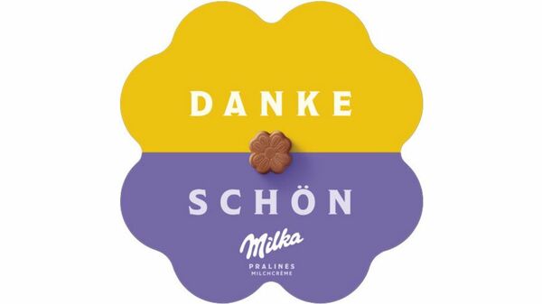 Bild 1 von Milka Pralinen Milchcreme Danke schön