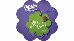 Milka Alles Gute Schokoladen Stückchen Milch mit Nougat
