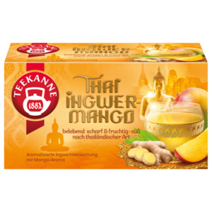 Teekanne Thai Ingwer-Mango 45g, 20 Beutel