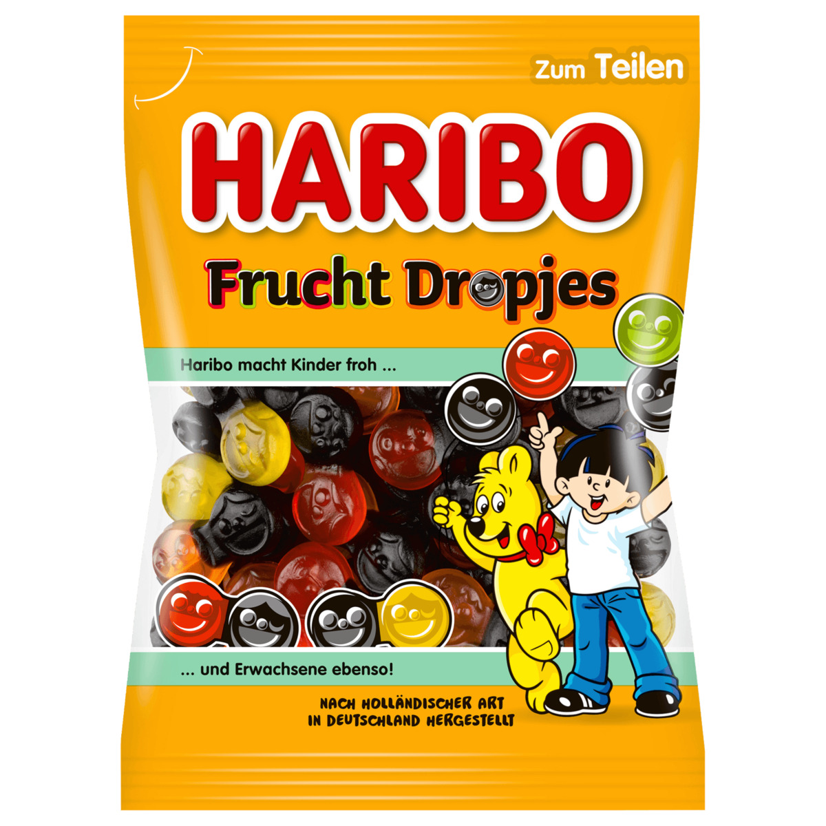Bild 1 von Haribo Frucht Dropjes 175g