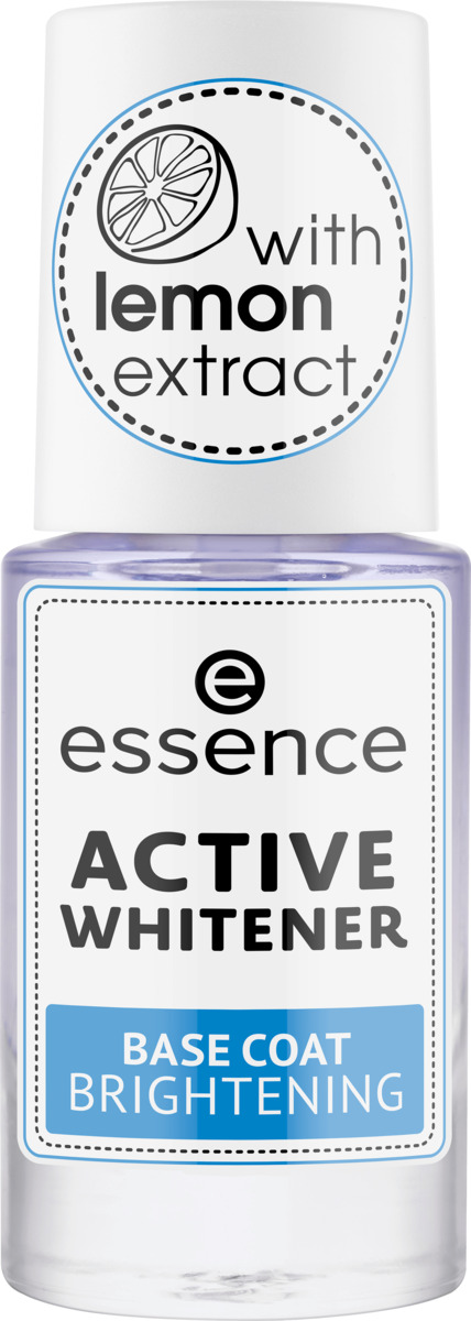 Bild 1 von essence cosmetics Nagelaufheller ACTIVE WHITENER BASE COAT BRIGHTENING