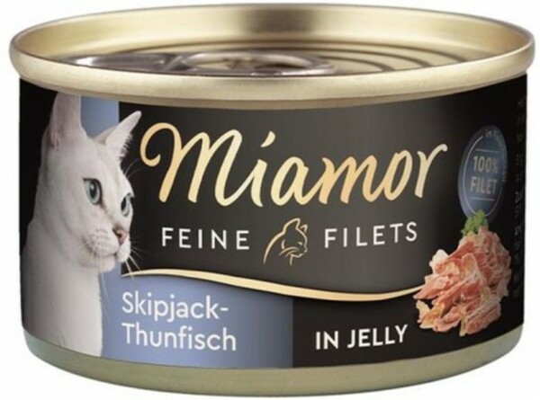 Bild 1 von Miamor Feine Filets Skipjack Jelly Katzennassfutter 100 g
,