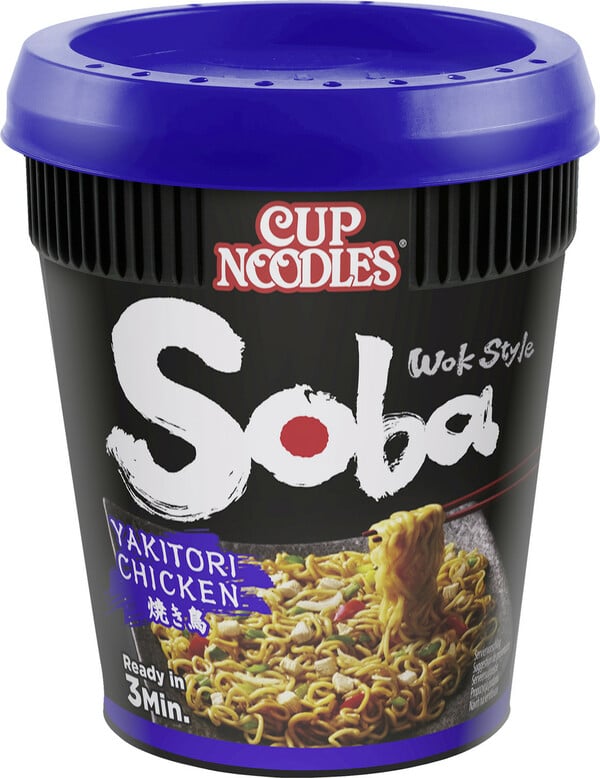 Bild 1 von Nissin Cup Noodles Soba Yakitori Chicken 89G