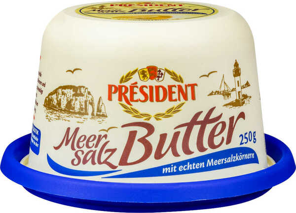 Bild 1 von PRÉSIDENT Meersalz-Butter