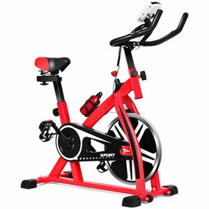 COSTWAY Heimtrainer »Fahrradtrainer, Sitz-Heimtrainer«, Indoor, bis 150KG, mit einstellbarem Widerstand/Sitz