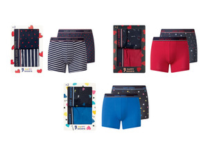 Happy Shorts Herren Boxershorts, Jersey-Material, 2 Stück