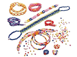 LENA Kinder Bastelset »Diamond Shop«, mit über 2000 bunten Perlen