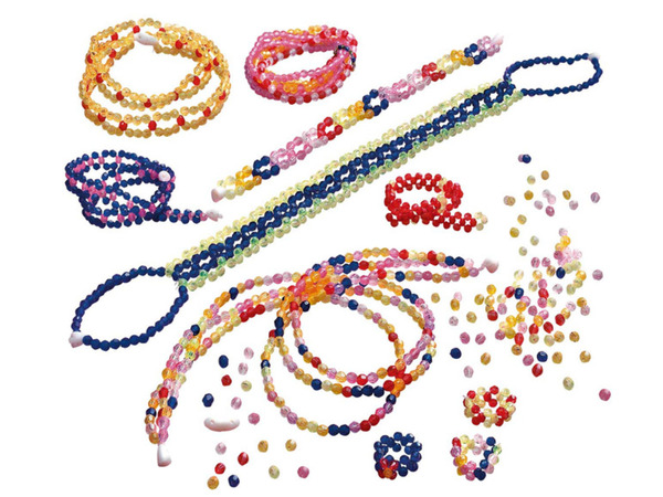 Bild 1 von LENA Kinder Bastelset »Diamond Shop«, mit über 2000 bunten Perlen