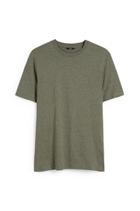 C&A T-Shirt-mit Bio-Baumwolle, Grün, Größe: S