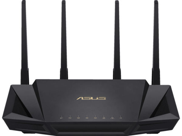 Bild 1 von ASUS RT-AX58U AX3000 AiMesh WiFi-6 Home-Office Router