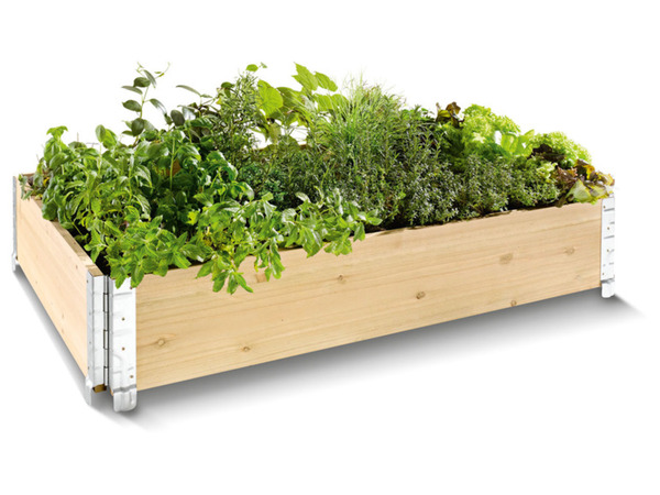 Bild 4 von PARKSIDE Holz Hochbeet, stapelbar, Größe M