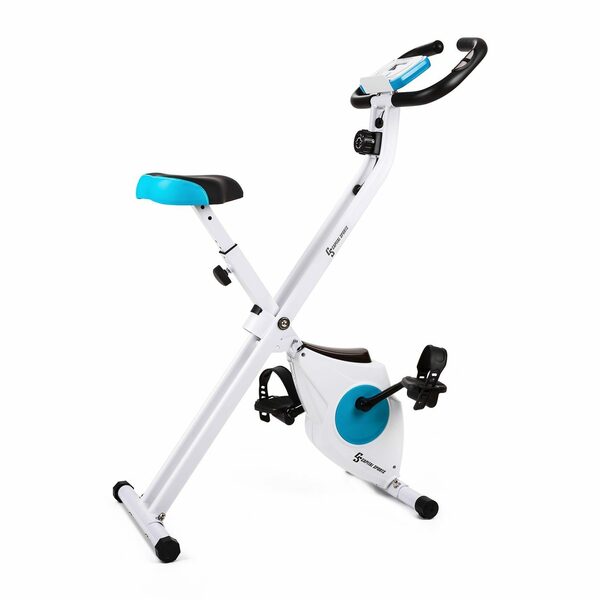 Bild 1 von Capital Sports Fahrradtrainer »Azura M1 Fahrrad-Heimtrainer klappbar Pulsmesser 100kg« (Ablage für iPad, iPhone;LCD- Display), Standfahrrad Heimtrainer Hometrainer Fahrrad klappbar Cardio Tra