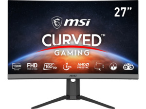 MSI OPTIX G27C6PDE 27 Zoll Full-HD Gaming Monitor (1 ms Reaktionszeit, 165 Hz)