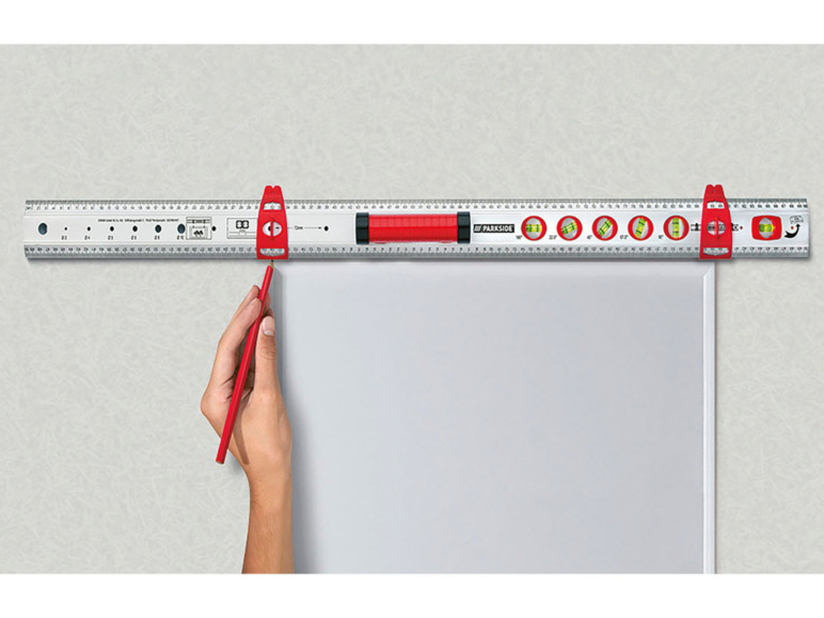 Bild 4 von PARKSIDE Anschlagwinkel-Sets / Markierwasserwaage / Sägeschiene