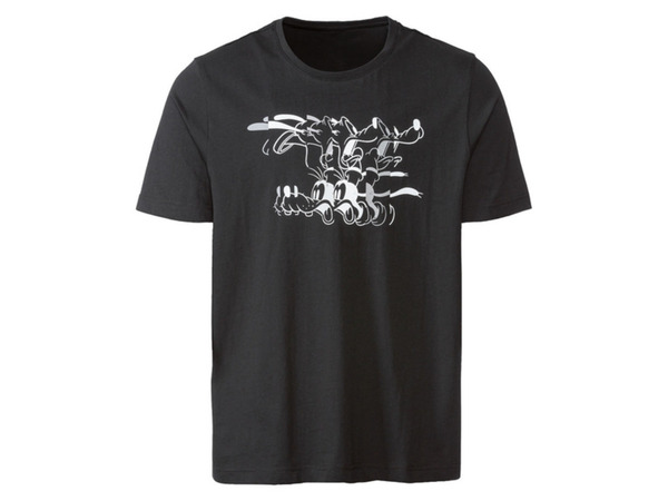 Bild 3 von Herren Pyjama mit Print, Single-Jersey-Qualität