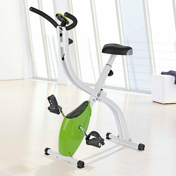 Bild 1 von VITALmaxx Heimtrainer »Fitness Bike - Cardiobike - Homebike - klappbar - limegreen«, Fitness Bike