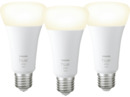Bild 1 von PHILIPS Hue White E27 3-er Pack, 3x1600lm, dimmbar LED-Lampe warmweiß