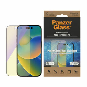 PanzerGlass iPhone 14 Pro Anti-Blue AB w. Applicator transparent, 3D-Touch fähig