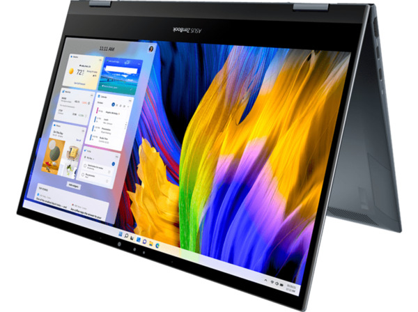 Bild 1 von ASUS Zenbook Flip 13 OLED UX363EA-HP575X Intel® Evo™, Convertible mit 13,3 Zoll Display, Core™ i5 Prozessor, 16 GB RAM, 512 SSD, Intel Iris Xe Graphics, Grau