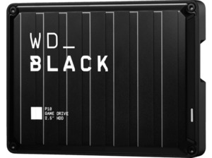 WD BLACK P10 Game Drive 4 TB, 2,5 Zoll, Gaming-Festplatte, Schwarz