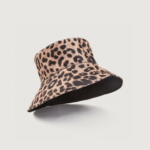 Bild 1 von Bucket-Hut zum Wenden mit Leopardenprint