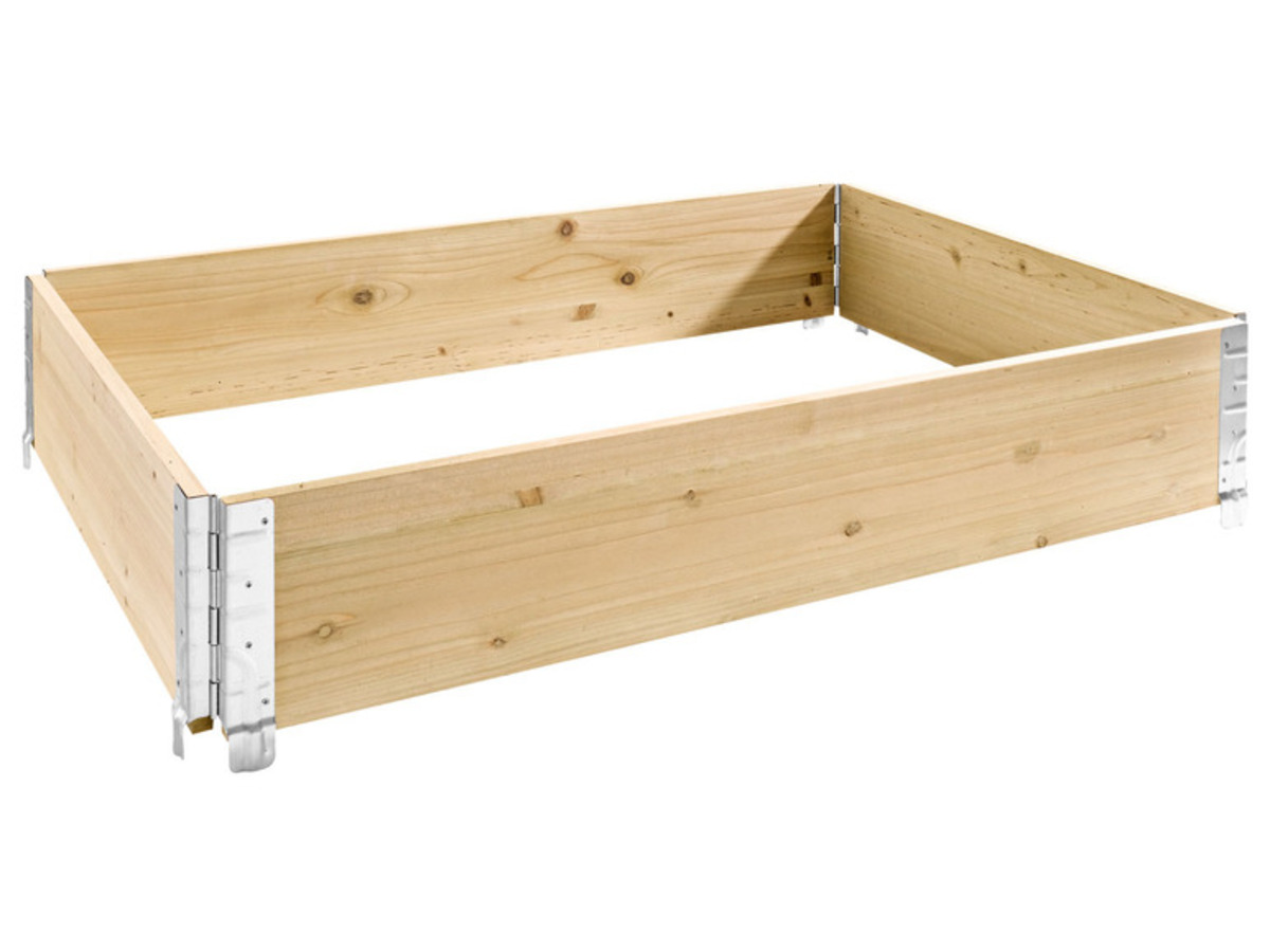 PARKSIDE Holz Hochbeet, stapelbar, Größe M von Lidl ansehen!