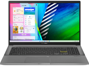 ASUS Vivobook S15 OLED S533EA-L12394W, Notebook mit 15,6 Zoll Display, Intel® Core™ i7 Prozessor, 8 GB RAM, 512 SSD, Intel Iris Xe Graphics, Schwarz